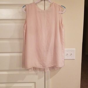 Pink flowy top worn once